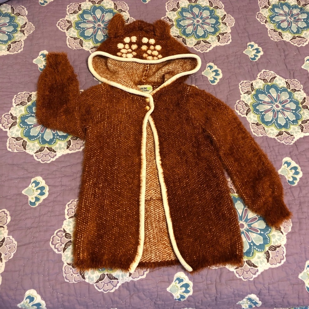 OshKosh Fur Sweater, Size 5